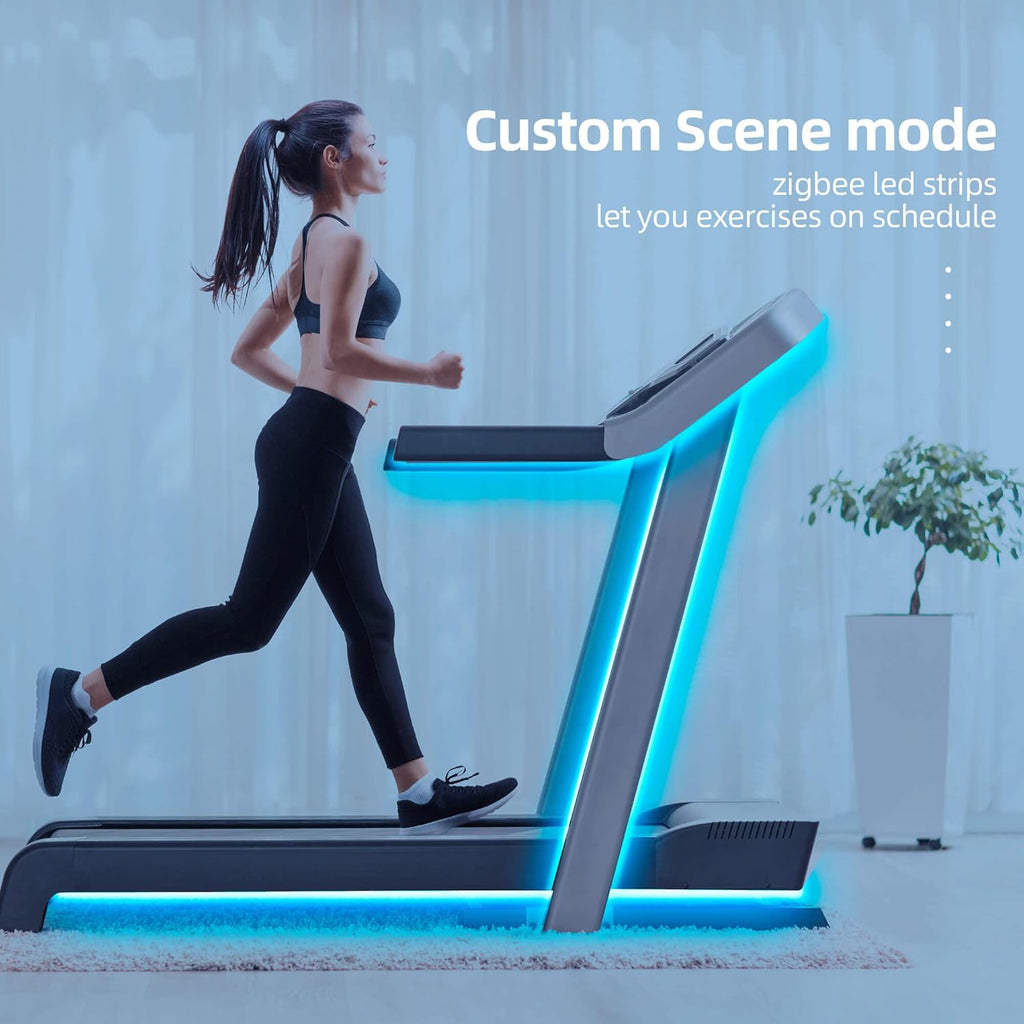 GIDEALED 65.6ft Smart Zigbee LED Strip Lights Kit with Zigbee 3.0 Controller, HUB Bridge Required, Work with Echo Plus Echo Studio Alexa Voice & APP Control RGB LED Lights for Bedroom Decoration