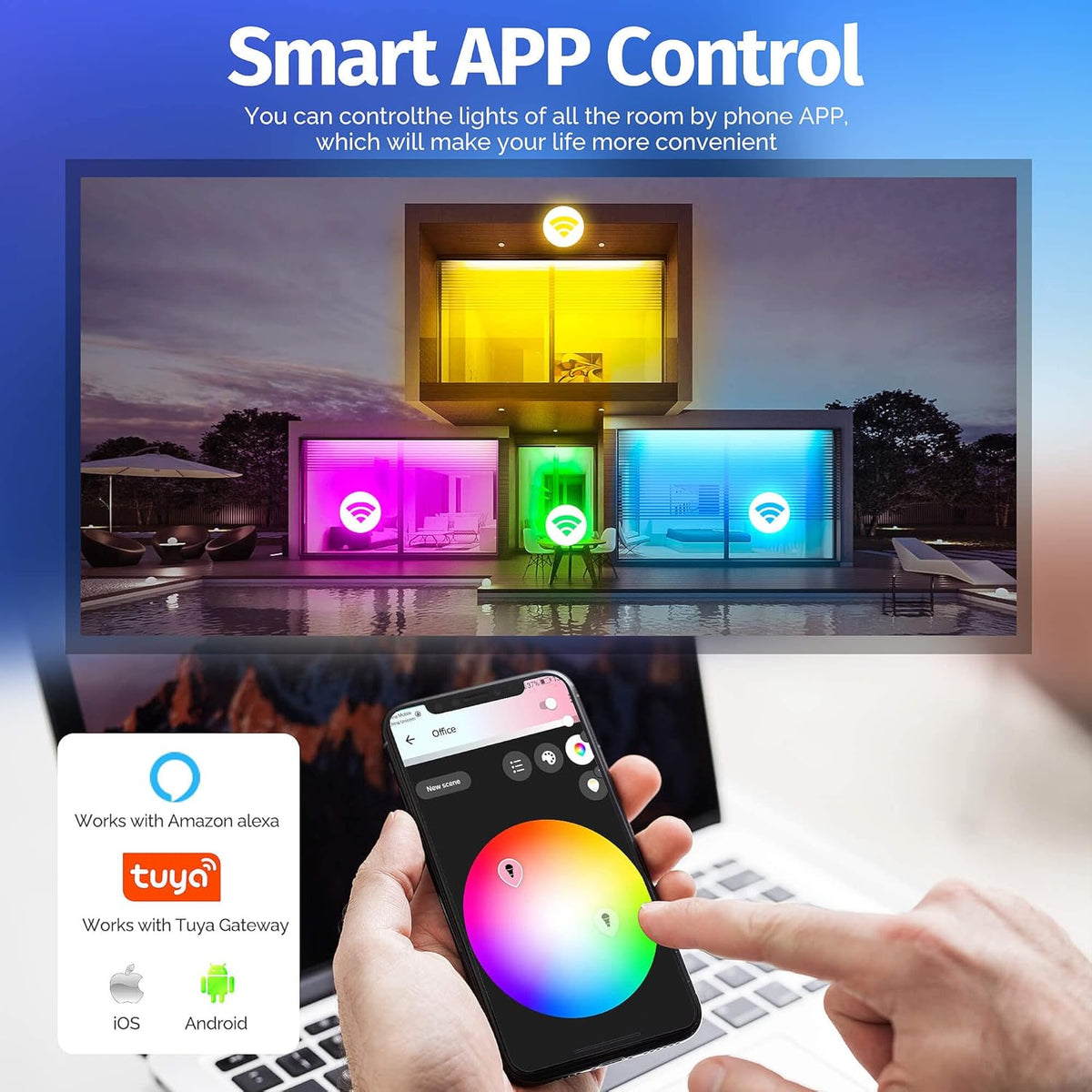 Vz Led Controller Smart ZigBee RGB LED Controller for 12V RGB LED Strips – GIDEALED